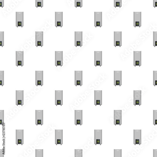 Electric boiler pattern seamless vector repeat for any web design