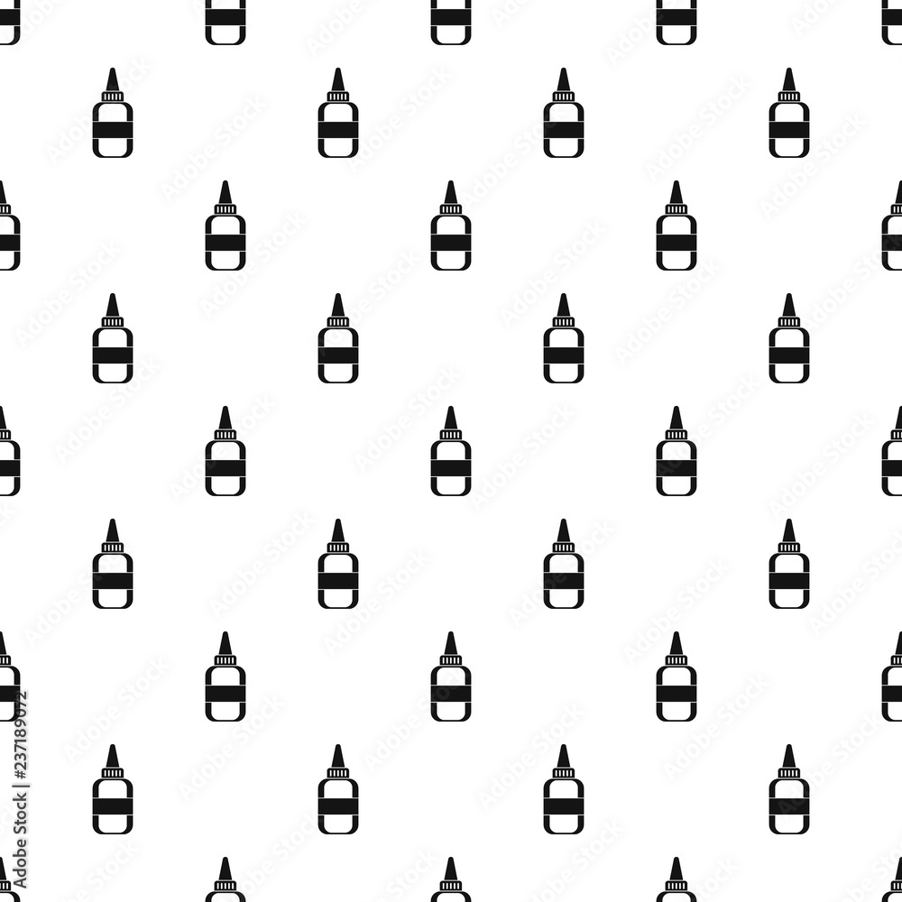 Water glue bottle pattern seamless vector repeat geometric for any web design Water glue bottle pattern seamless vector repeat geometric for any web design