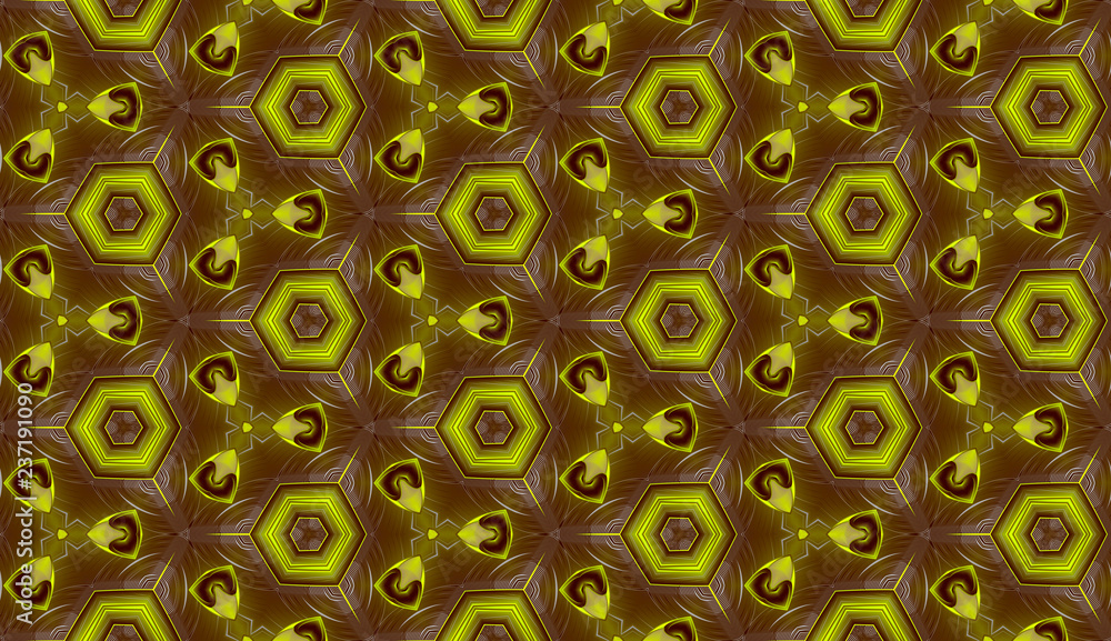 Fototapeta premium Seamless abstract pattern, graphics. Illustration, can be used for fabrics, wallpaper and wrapping paper.