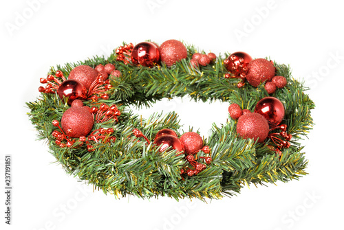 Decorative christmas wreath