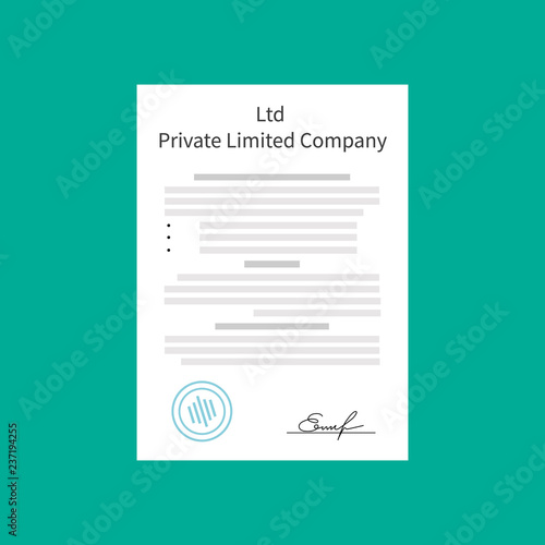 Ltd Private Limited Company Types of business corporation organization entity