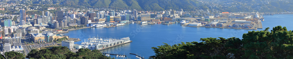 Panorama of Wellington, New Zealand