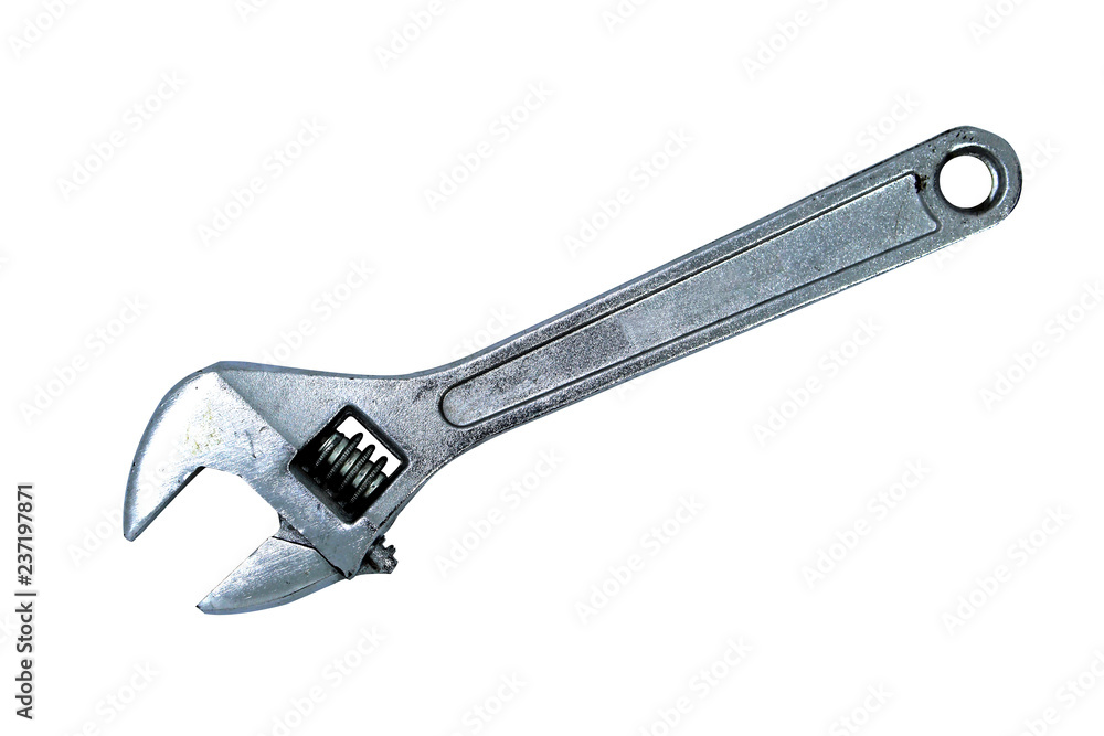 wrench isolated on white background wrench isolated on white background