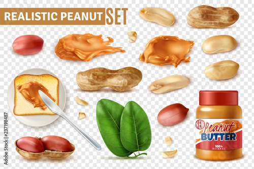 Peanut Butter Transparent Set