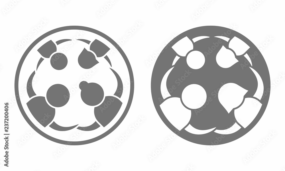 Simple Family Icon Vector 