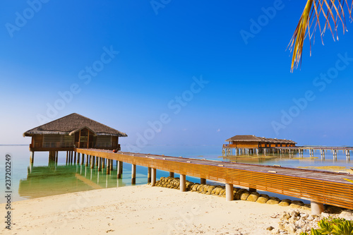 Spa saloon on Maldives island