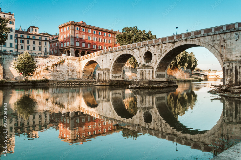 A bridge in Rome