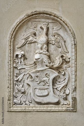 Bas-relief in the Form of a Coat of Arms
