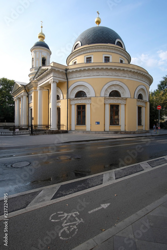 Moscow, Russia - September, 10, 2018: church in Moscow