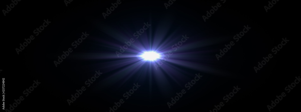 Obraz premium lights optical lens flares shiny
