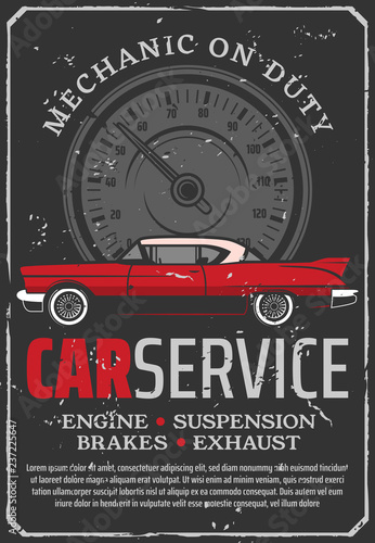 Engine repair, car service of gearboxes and brakes