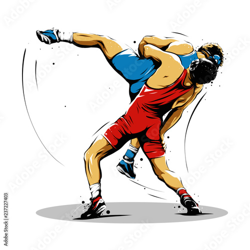 wrestling action 11