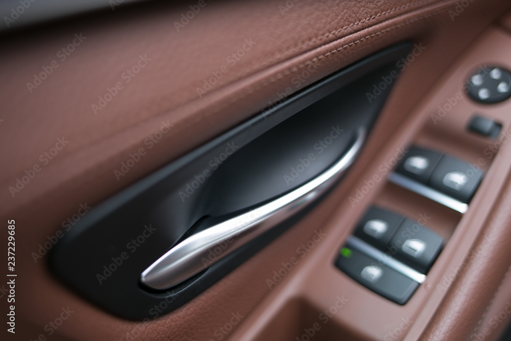 Door handle in modern car