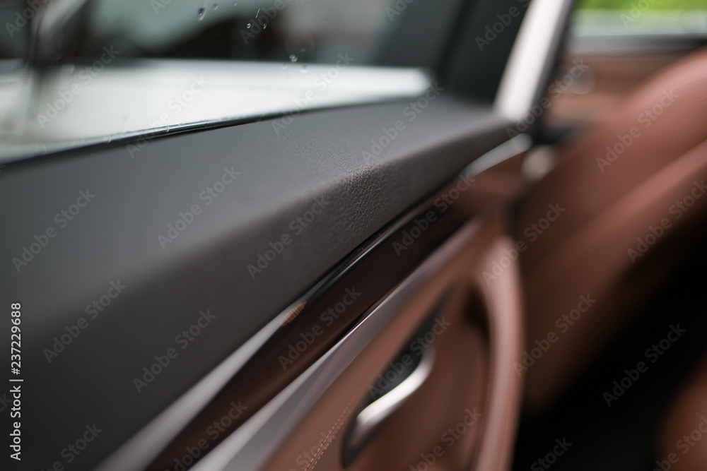 Modern car door panel