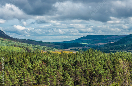 view of mountains in the wind