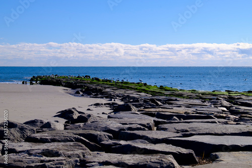 Beach and Jetty Atlantic Ocean