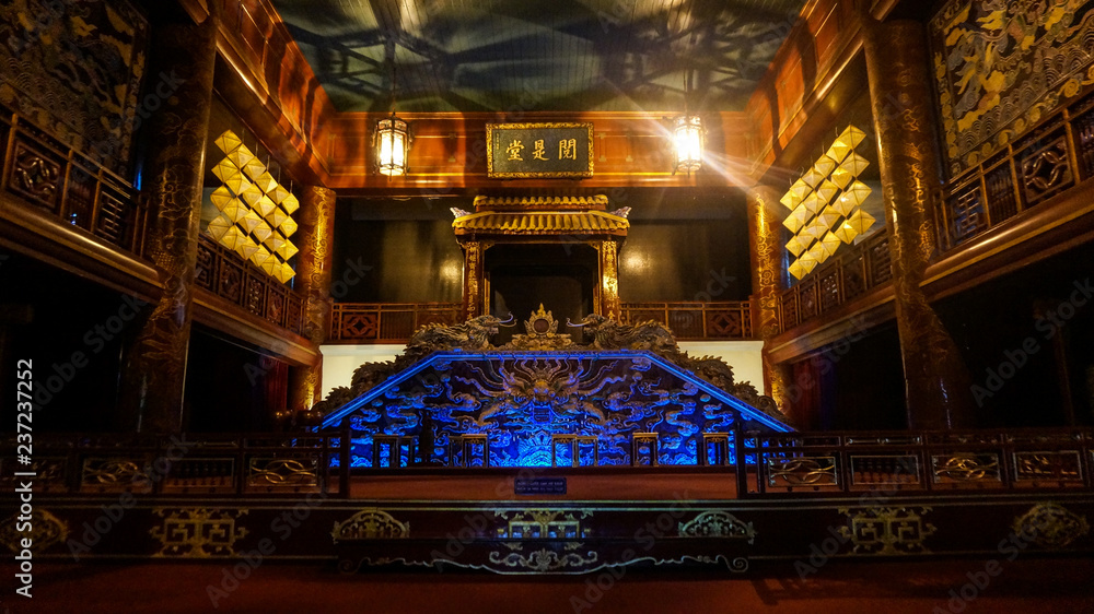 Obraz premium Świątynia w Wietnamie Hue