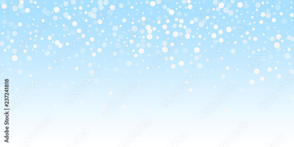 White dots Christmas background. Subtle flying sno White dots Christmas background. Subtle flying sno