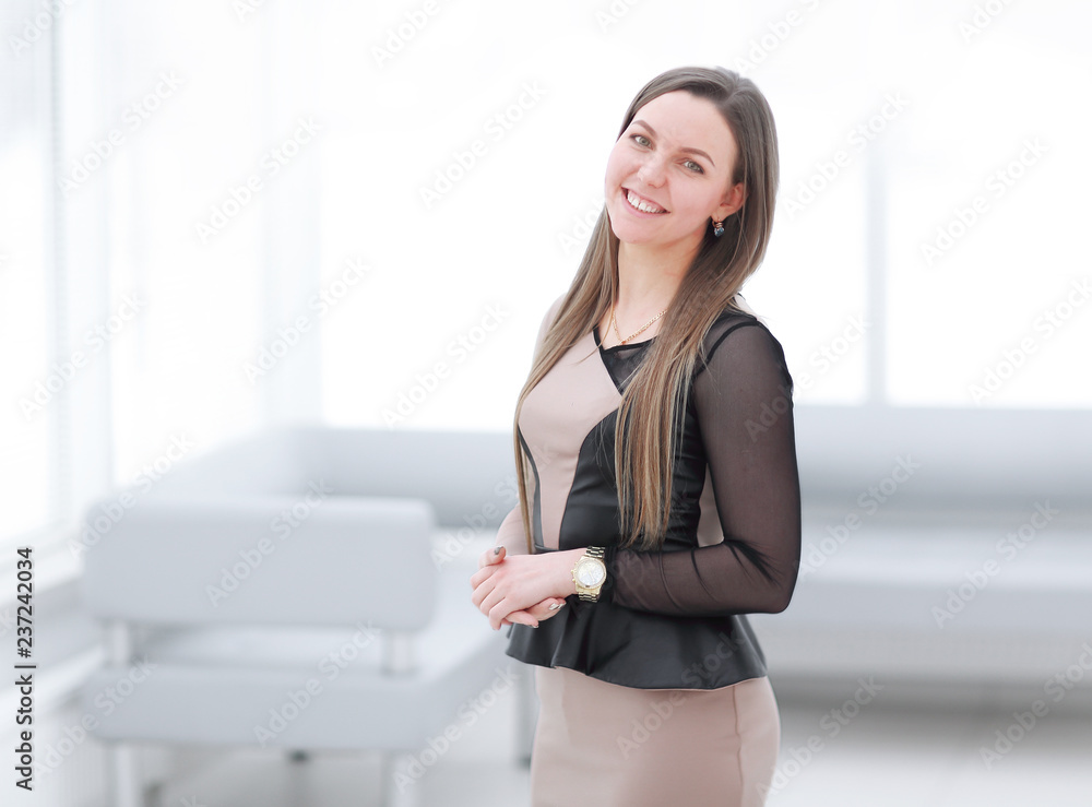 portrait of young business woman.photo with copy space portrait of young business woman.photo with copy space