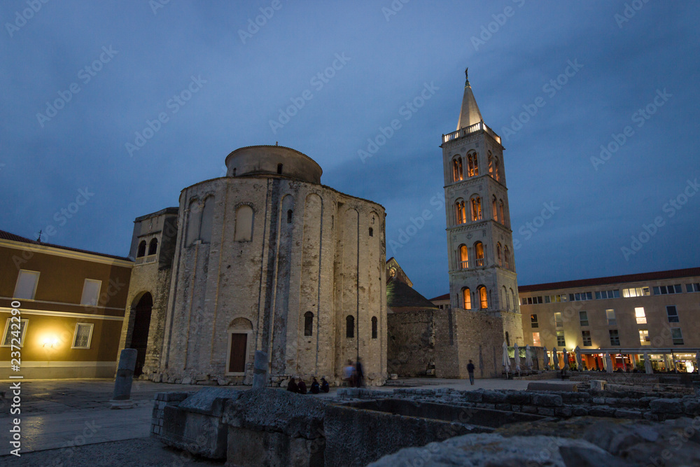 Obraz premium Church of St. Donat in Zadar, Croatia
