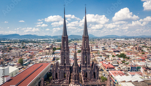 gothic cathedral aerial