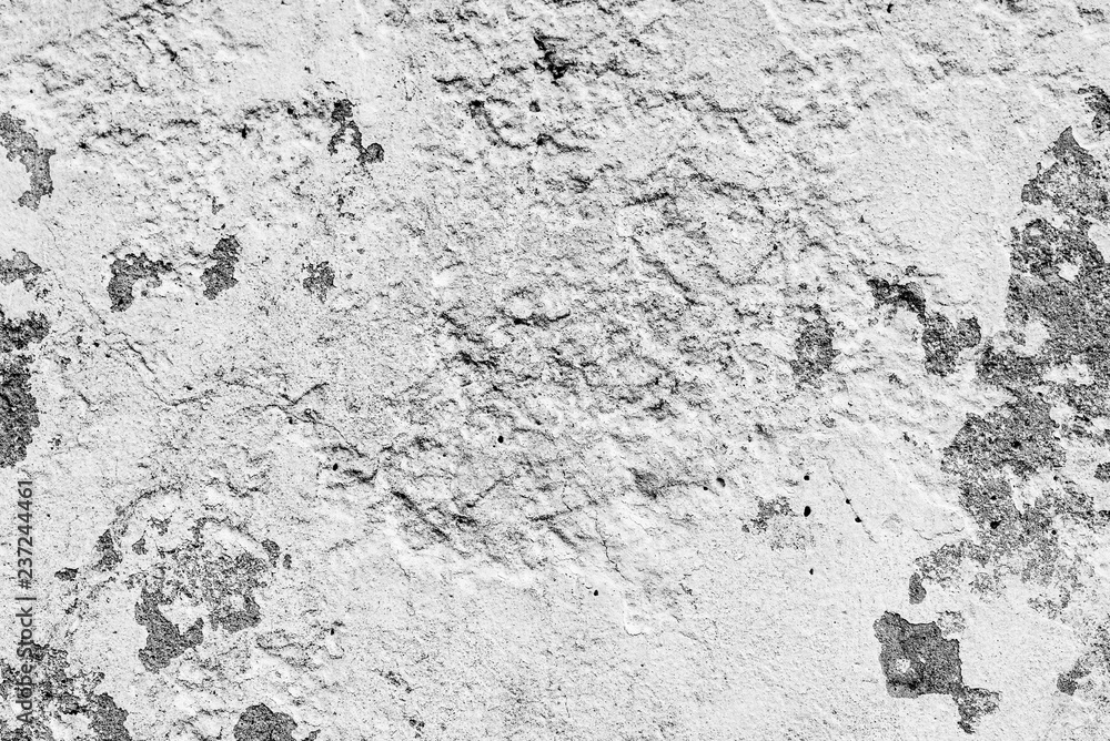 Fototapeta premium Texture, wall, concrete, it can be used as a background . Wall fragment with scratches and cracks