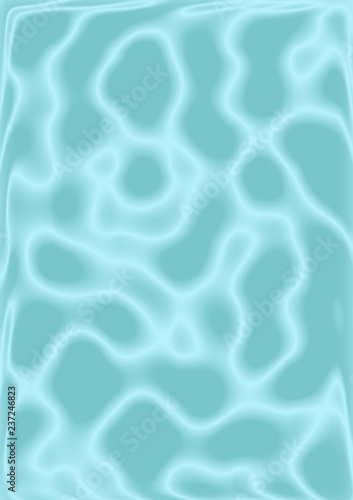 eau bleue de piscine