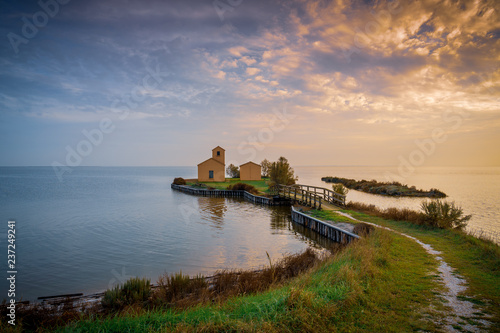 Casone Donnabona, Po Delta Park, Comacchio, Ferrara, Emilia Romagna, Italy, Europe, European, Western Europe, Southern Europe.