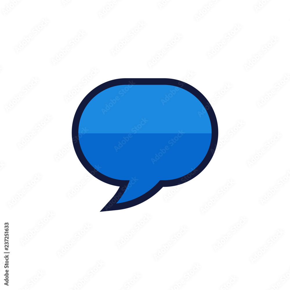 Speech bubble icon, chat symbol Speech bubble icon, chat symbol