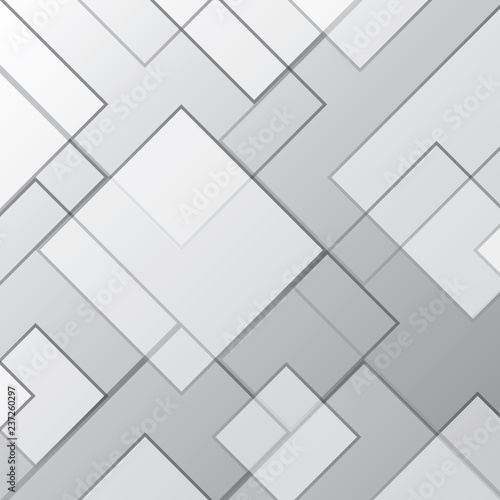 Squares abstract white and grey background. JPEG