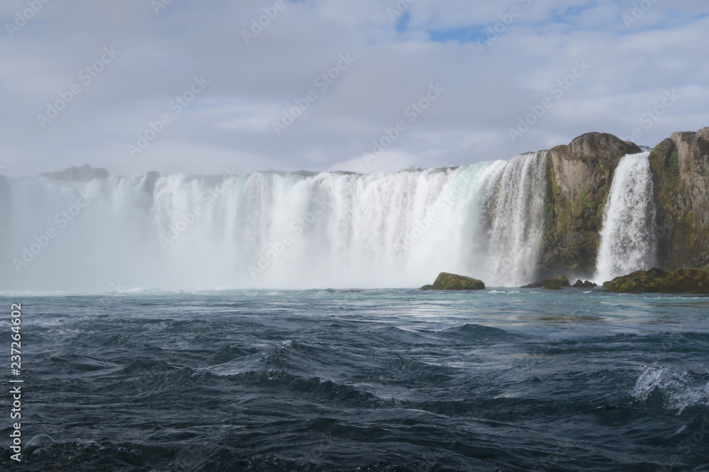Island Wasserfall Island Wasserfall