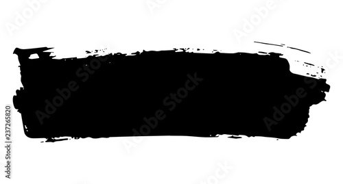 Artistic paint stroke