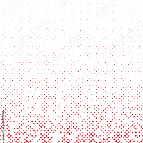 Abstract dot pattern - vector winter background graphic from circles