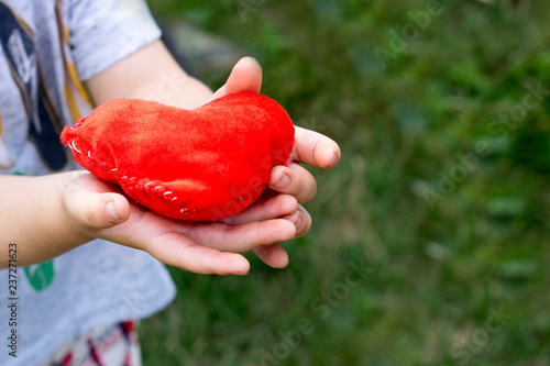 Sweet picture of beautiful handmade heart