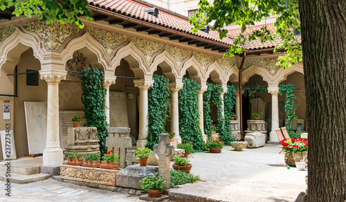 Stavropoleos Monastery Church, Bucharest, Romania photo