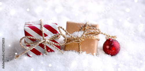 Weihnachten Geschenke Verpa...