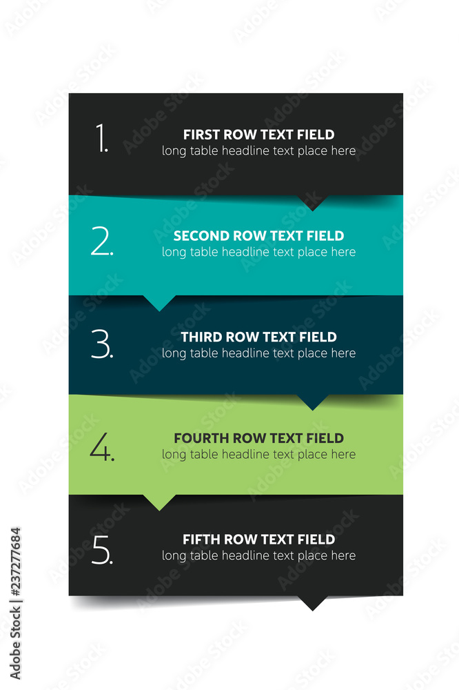 Option template, table, schedule, banner. Step by step infographic. Option template, table, schedule, banner. Step by step infographic.