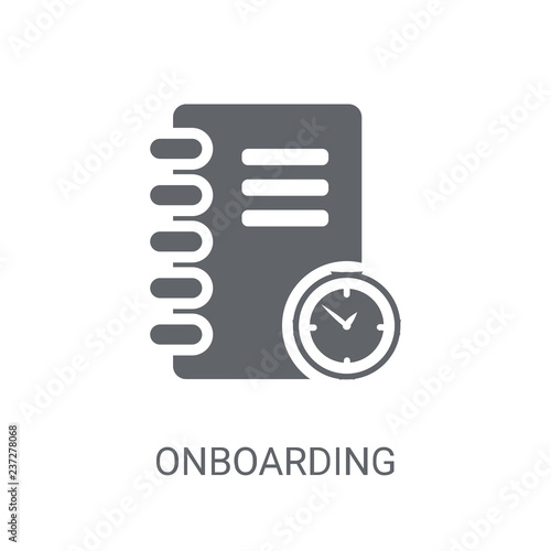Onboarding icon. Trendy Onboarding logo concept on white background from Human Resources collection
