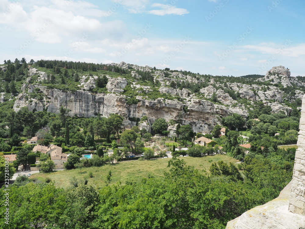 Les Baux-de-Provence – südfranzösischer Ort in der Region Provence-Alpes-Côte d’Azur
