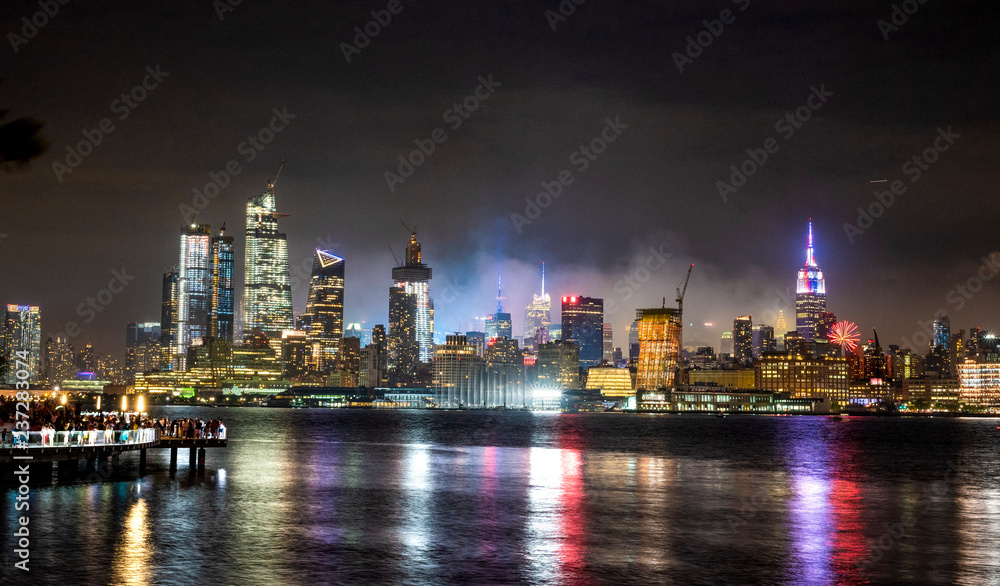 Obraz premium NYC Fireworks III