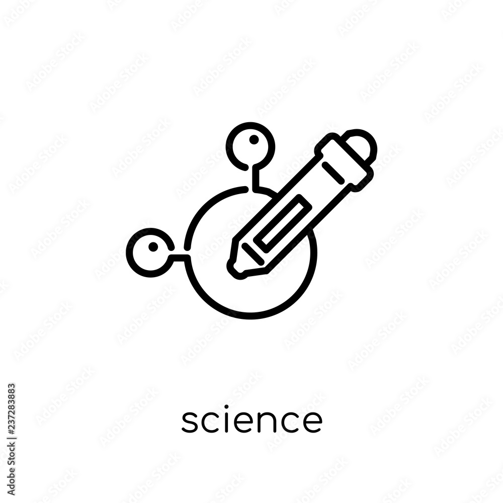 Science icon from collection. Science icon from collection.