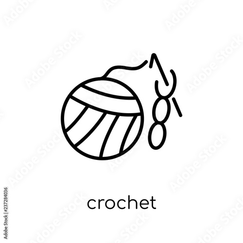 Crochet icon from collection.