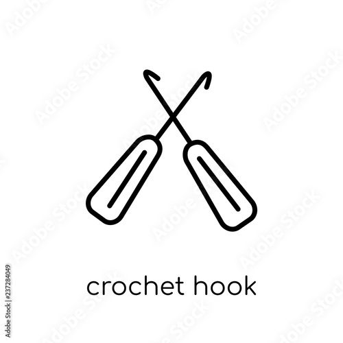 crochet hook icon from Sew collection.