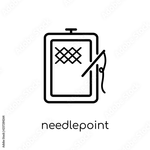 needlepoint icon from Sew collection.