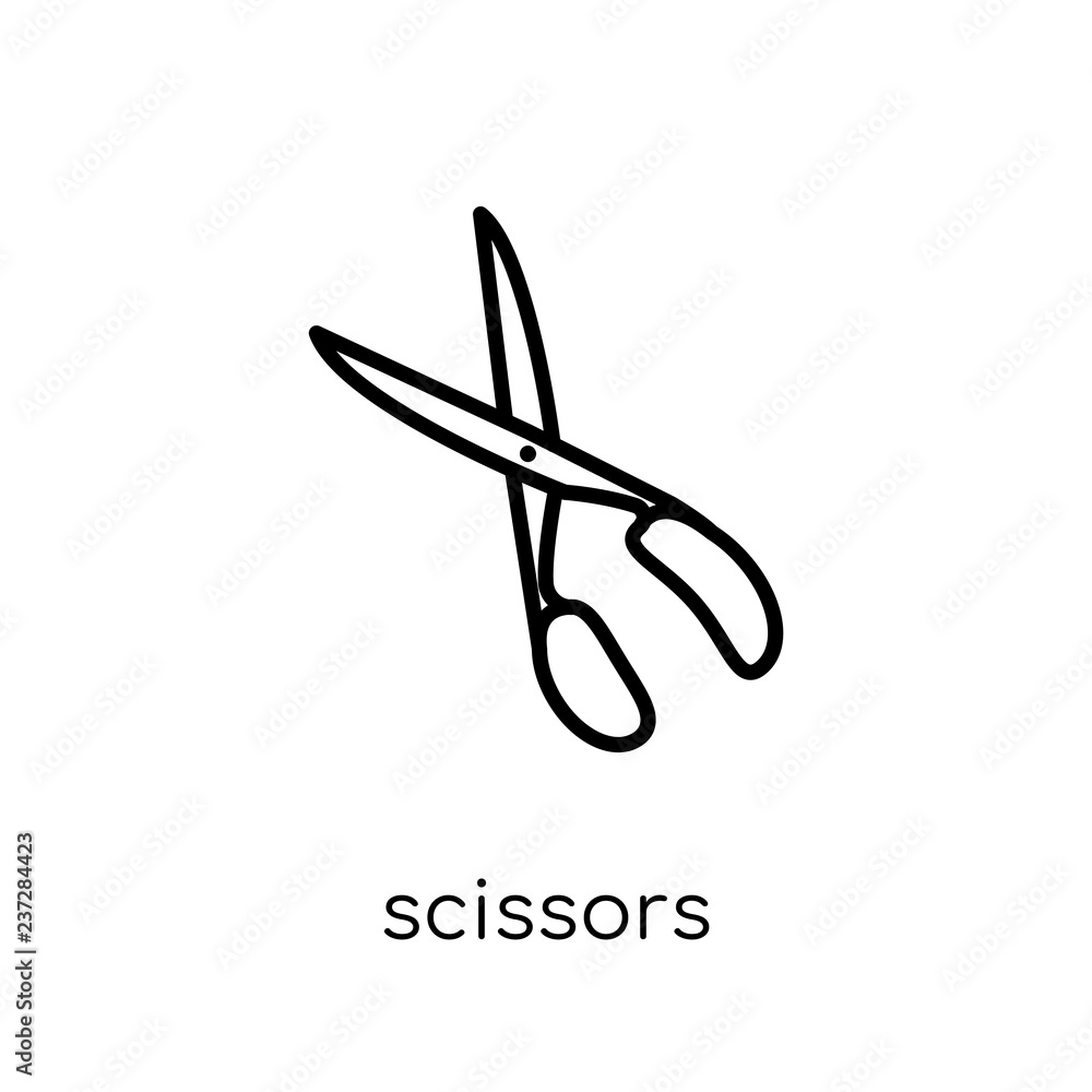Scissors icon from collection. Scissors icon from collection.