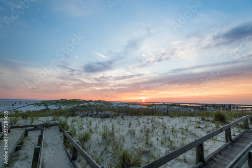 Summer boardwalk