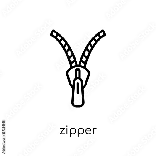 Zipper icon from collection.