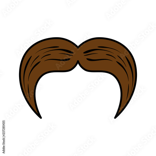 mustache style hipster accessory