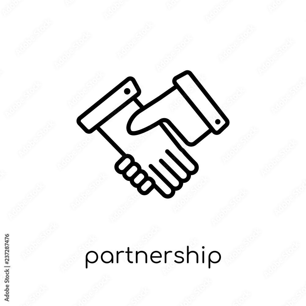 Partnership icon from collection. Partnership icon from collection.