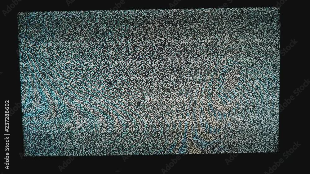 Screen With Static noise lifestyle tv background. Television screen with static noise ...